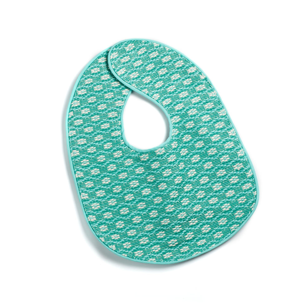 Thumbnail: Flower Baby Bib Round