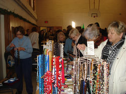 Checking out the Jewelry Table