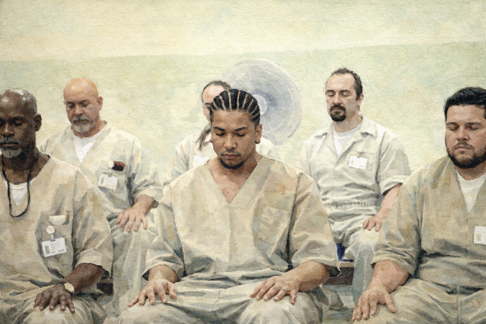 People who are rarely offered stillness find it. People who feel forgotten find someone willing to sit with them. And teachers who thought they were giving something discover they're receiving something they didn't know they needed.