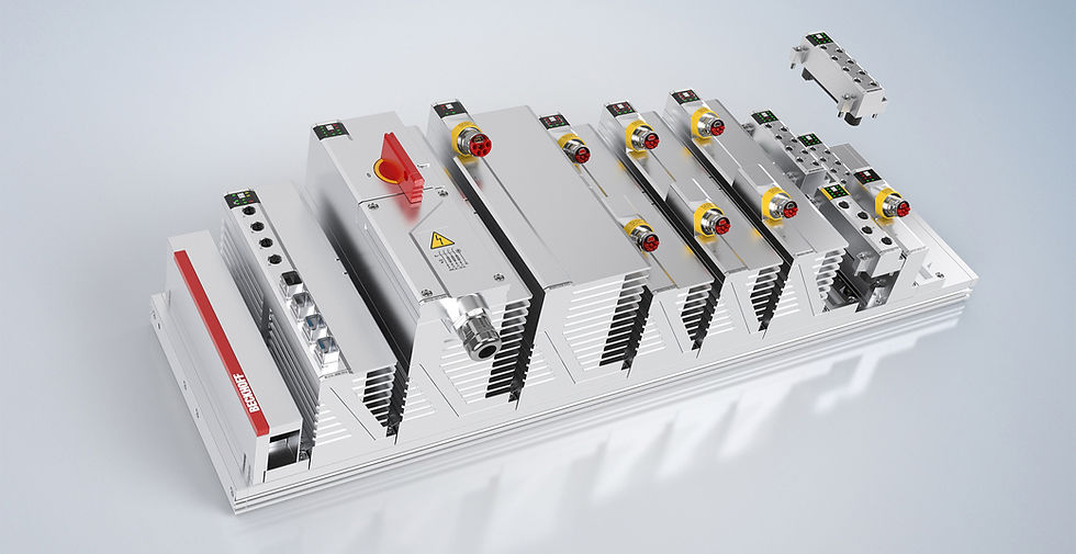 The MX-System is the first to achieve completely control cabinet-free automation of machines and systems © Beckhoff