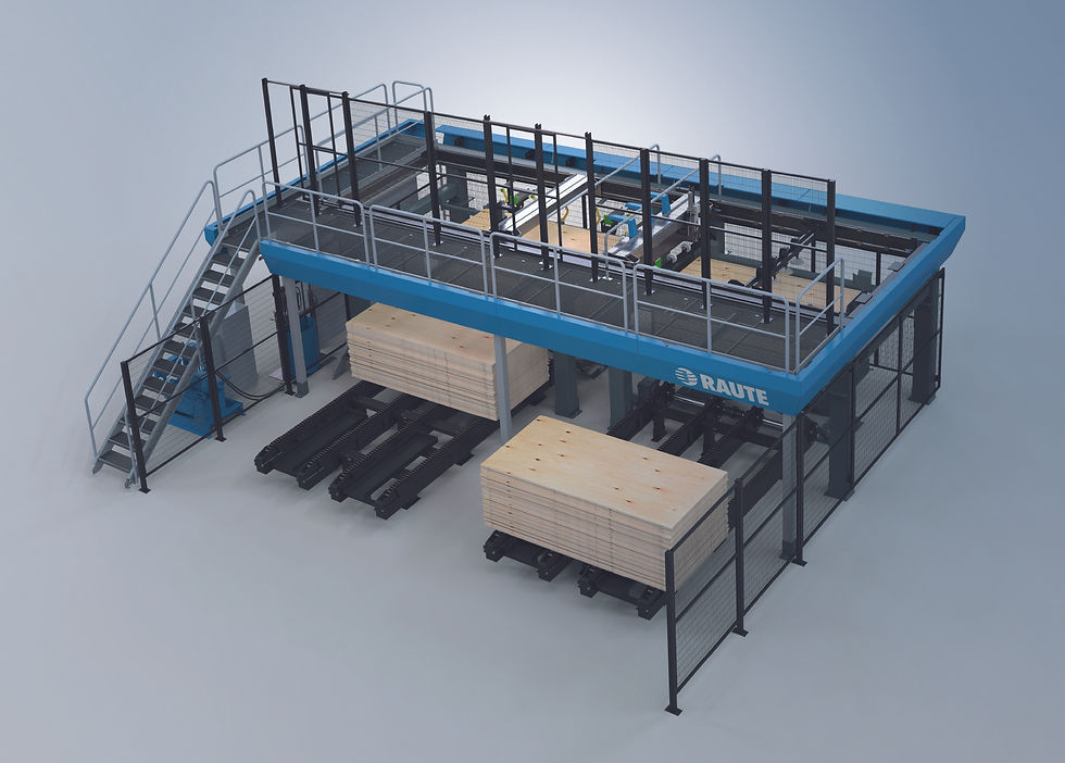 Raute machine image, expanded view