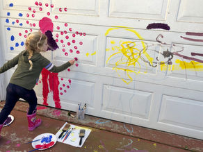Cute crime scene art...