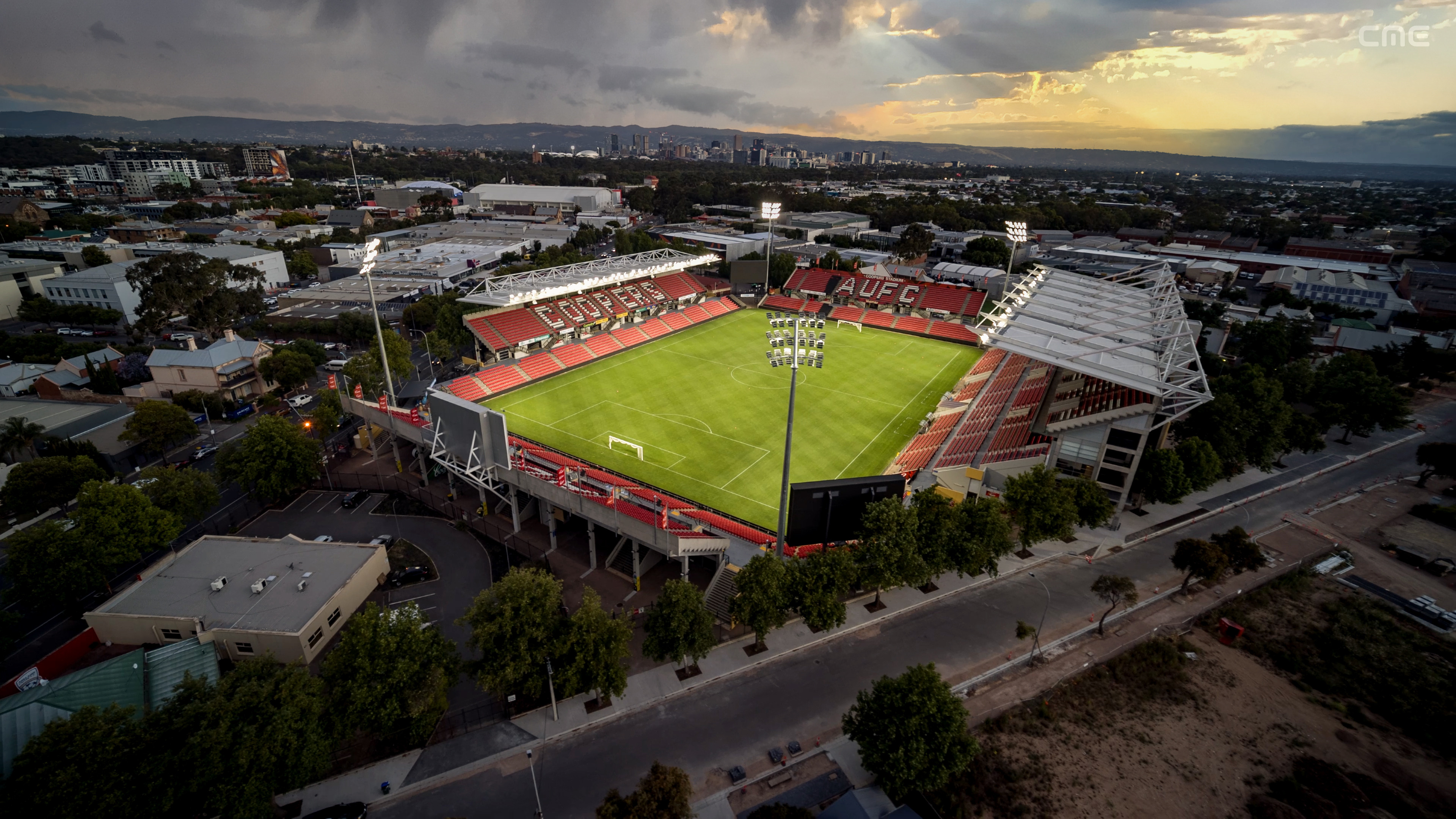 CME Projects Coopers Stadium FIFA World Cup Broadcast Sports Lighting