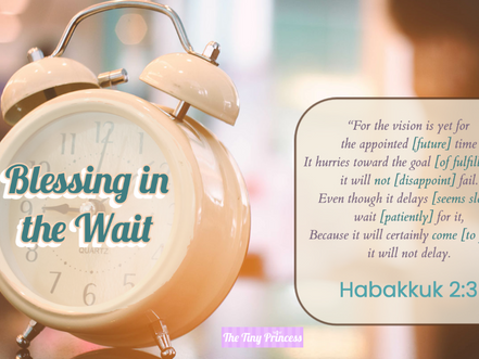 Blessing in the Wait