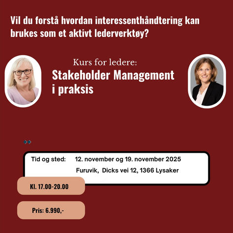 Leder du - eller leder du også relasjonene rundt deg? 