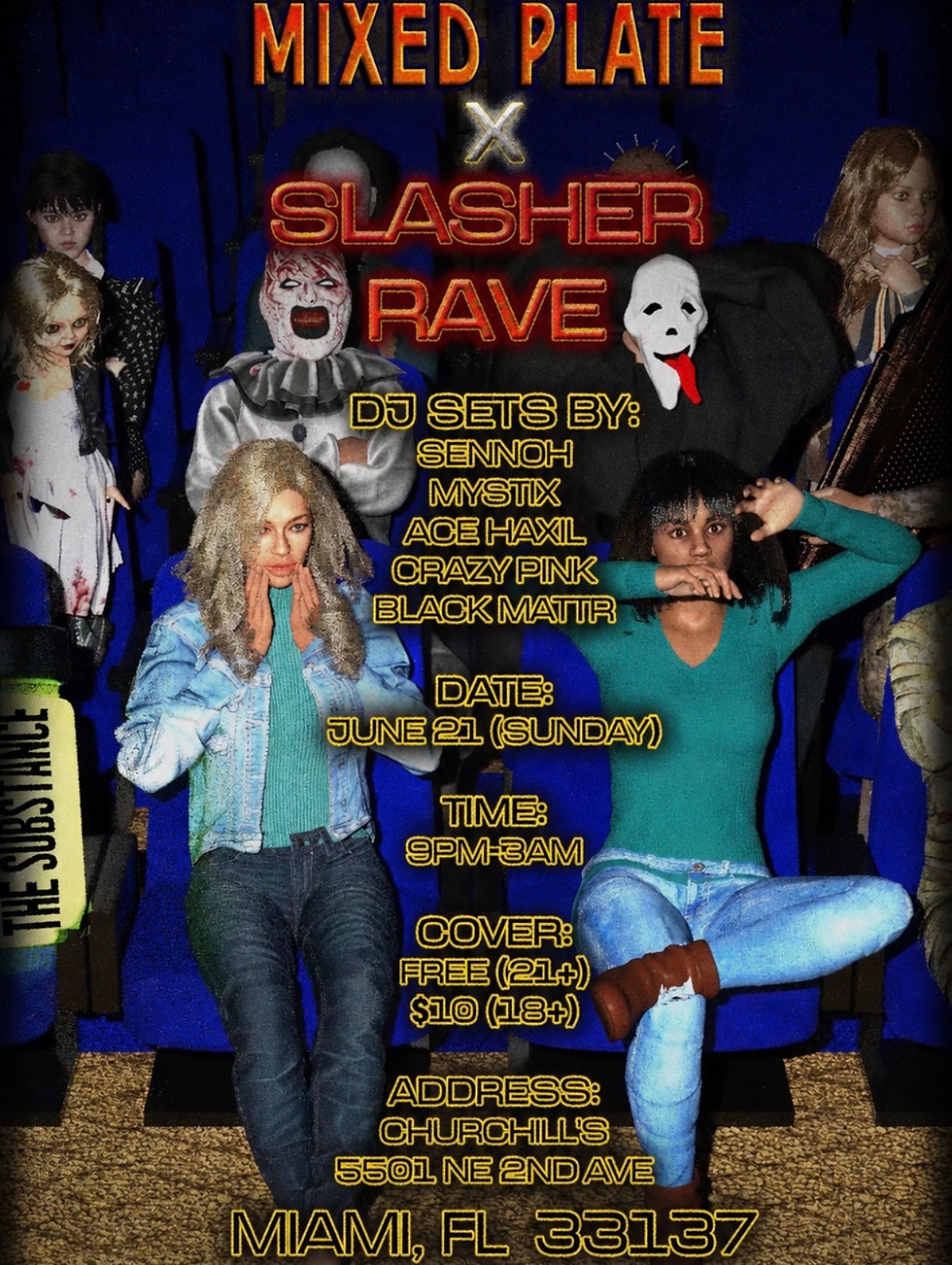 MIXED PLATE X SLASHER RAVE