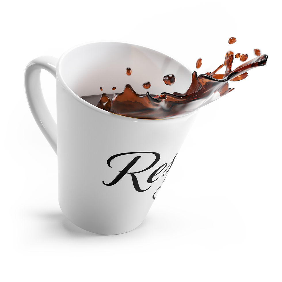 Thumbnail: Latte Mug — 'Respire' | Mindful Spanish Relaxation Gift