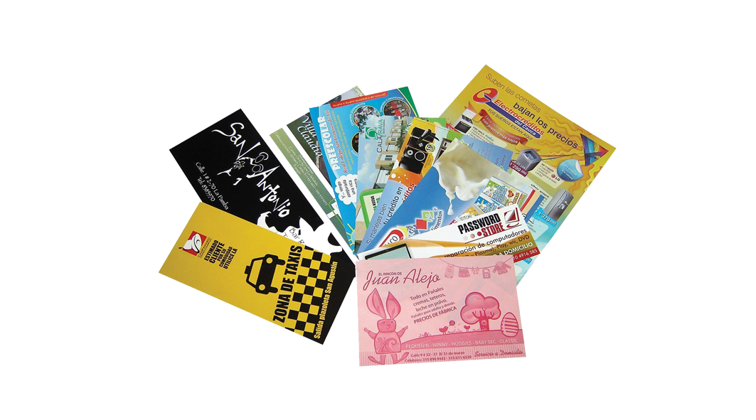 Volantes 1/4 de carta COUCHE