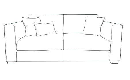 Adisa 3 Seater Sofa