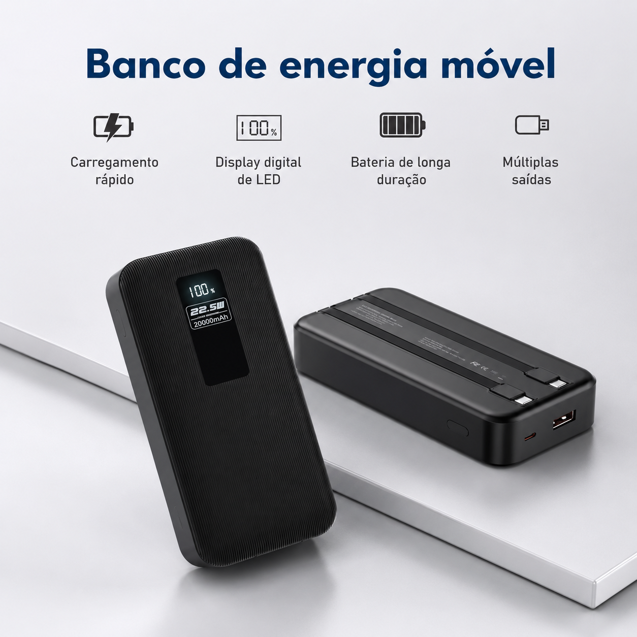Carregador Portátil 20000mah