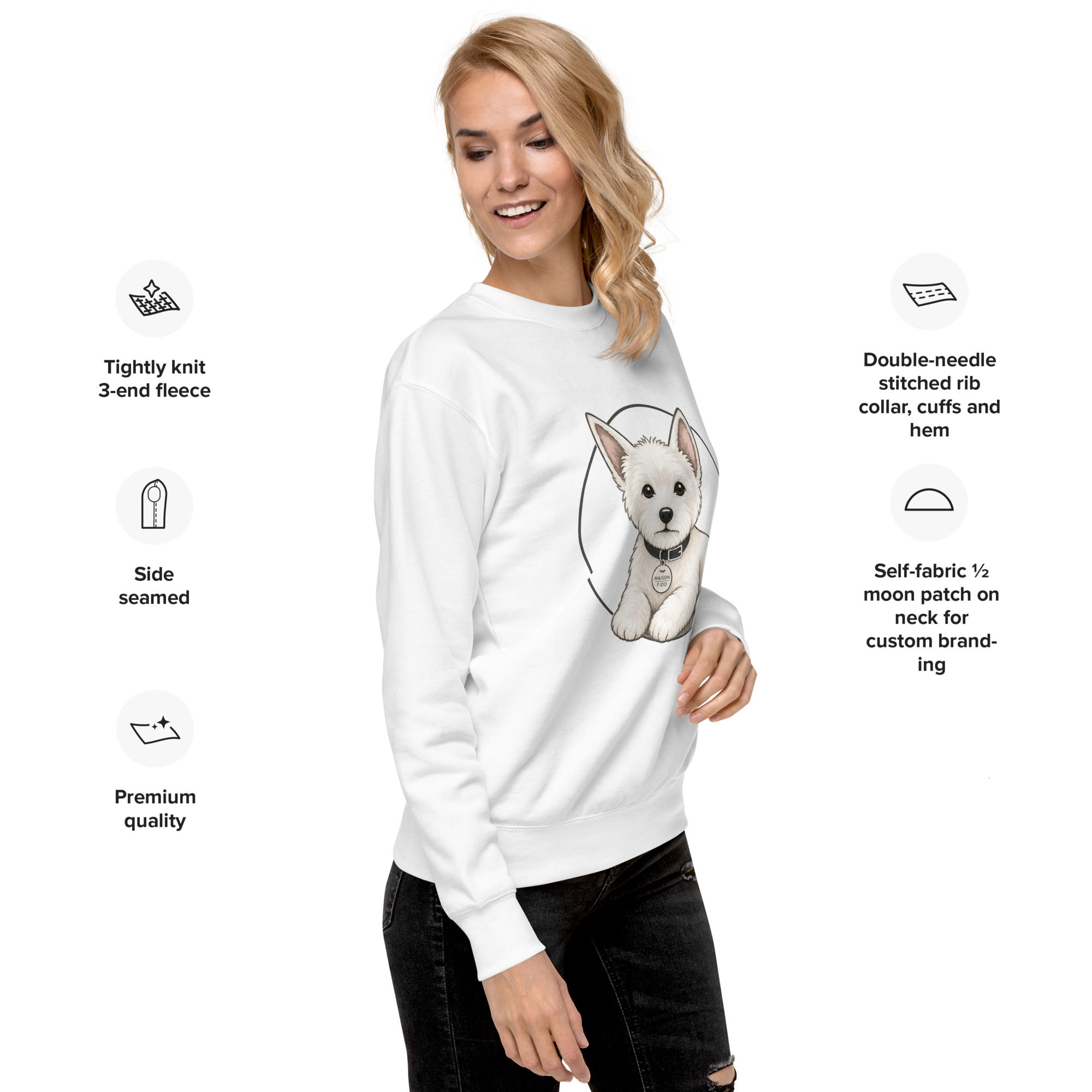 Miason Fido EarPlay Unisex Premium Sweatshirt