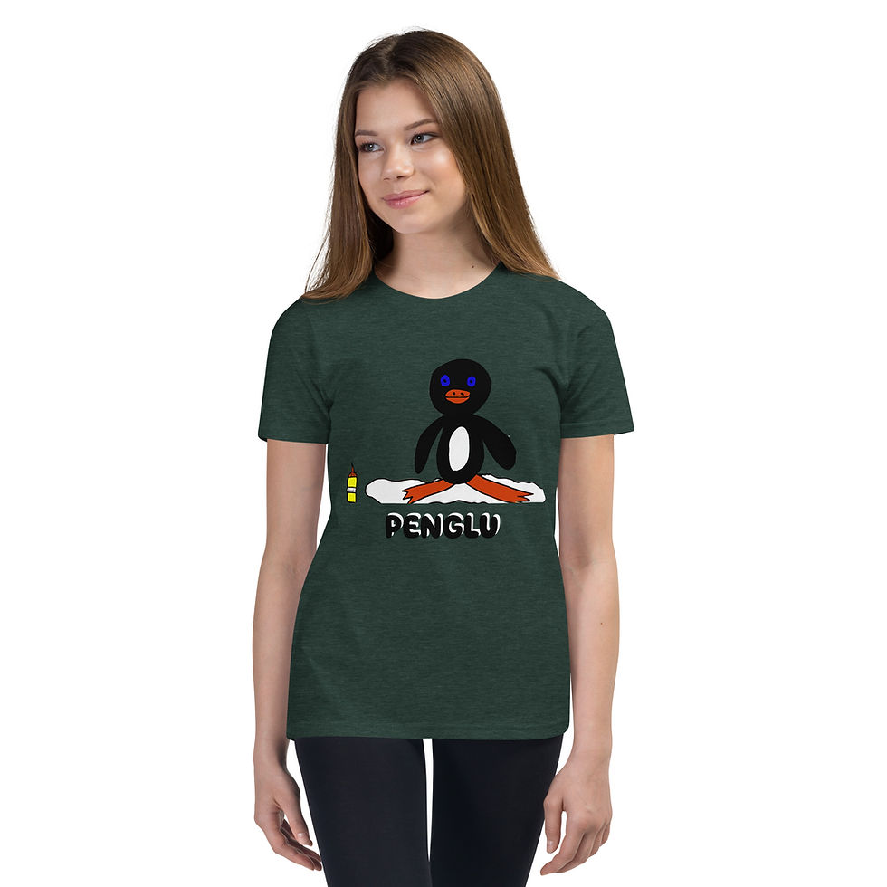Thumbnail: Youth Short Sleeve T-Shirt-Penglu