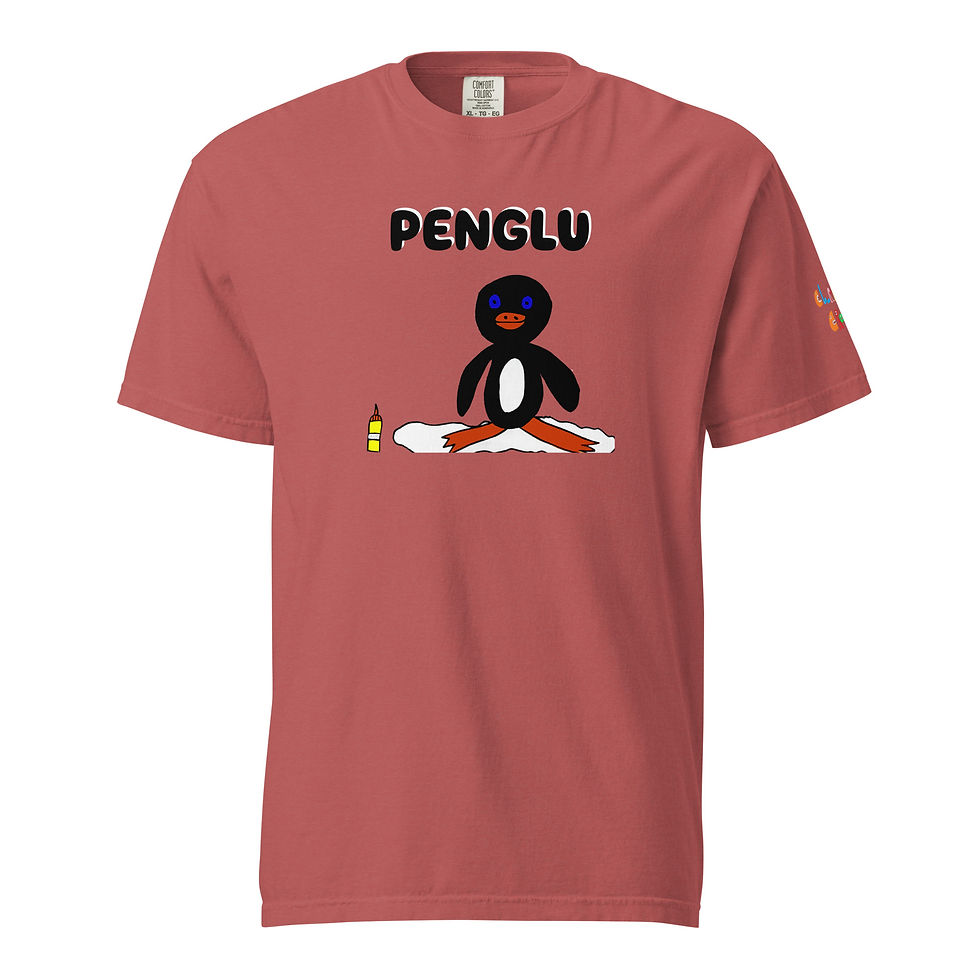Thumbnail: Men’s garment-dyed heavyweight t-shirt Penglu