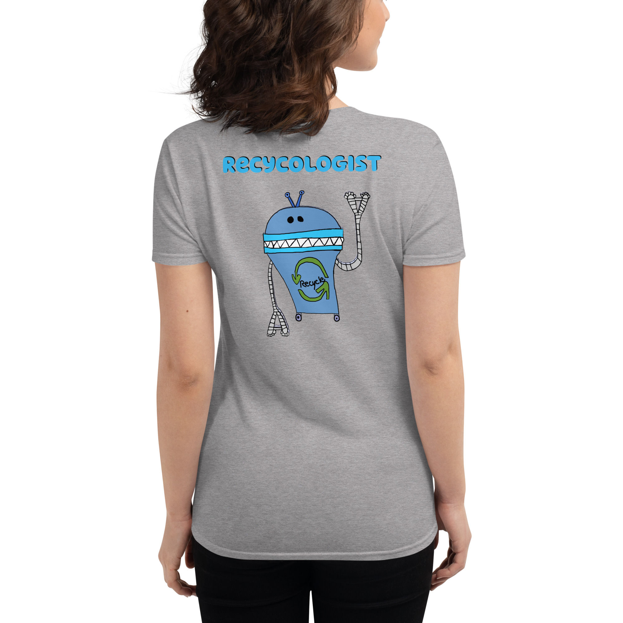 Women's short sleeve t-shirt_Recyccologist