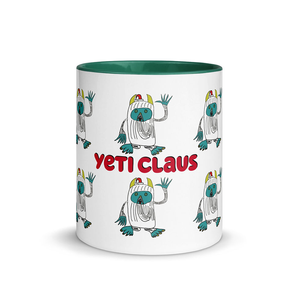 Thumbnail: Mug with Color Inside-YETI CLAUS