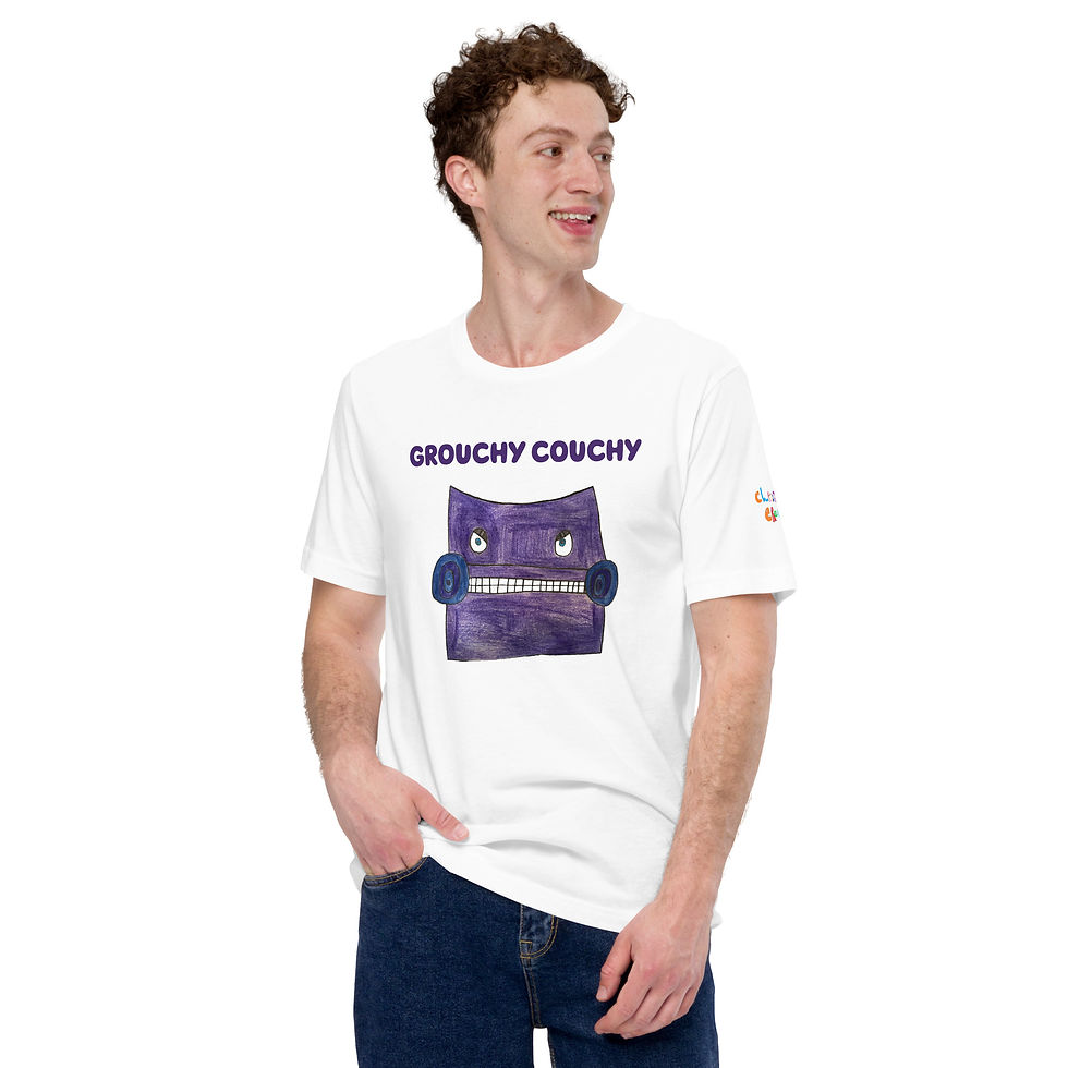 Thumbnail: Unisex t-shirt-Grouchy Couchy