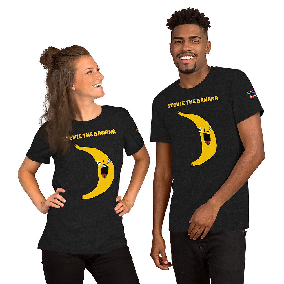 Thumbnail: Unisex t-shirt-STEVIE THE BANANA