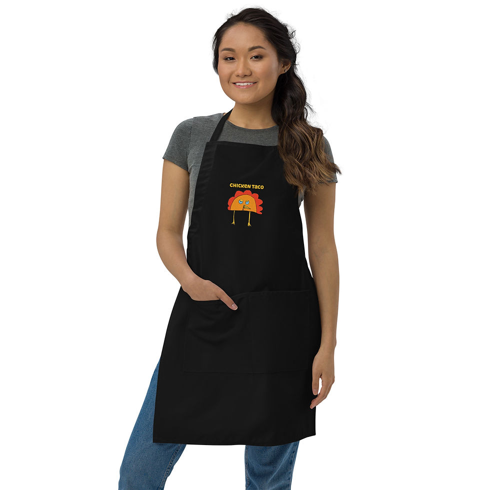 Thumbnail: Embroidered Apron-Chicken Taco