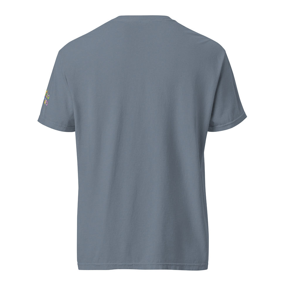 Thumbnail: Unisex garment-dyed heavyweight t-shirt-JELLY STINGS MCTHINGS