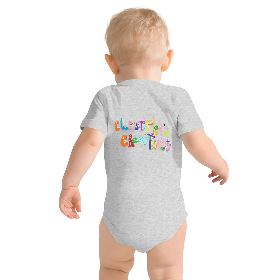 Thumbnail: Baby short sleeve one piece-recycologist