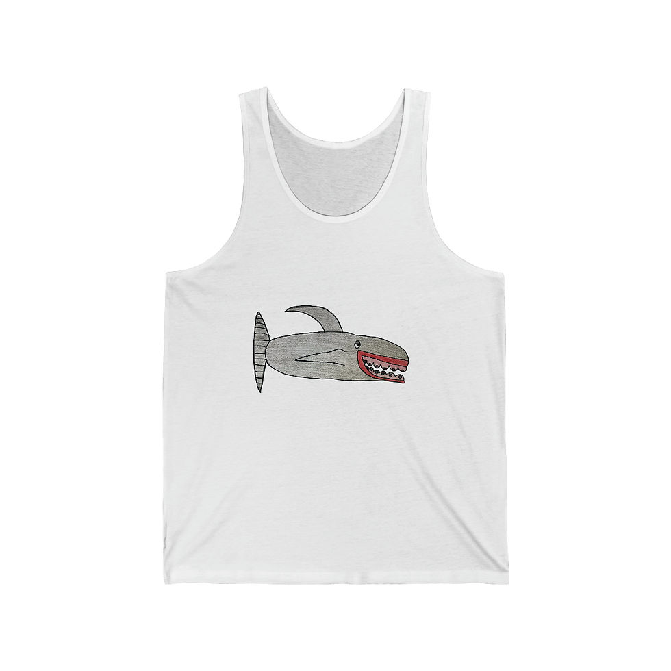 Thumbnail: Unisex Jersey Tank-OLD GUMMSY