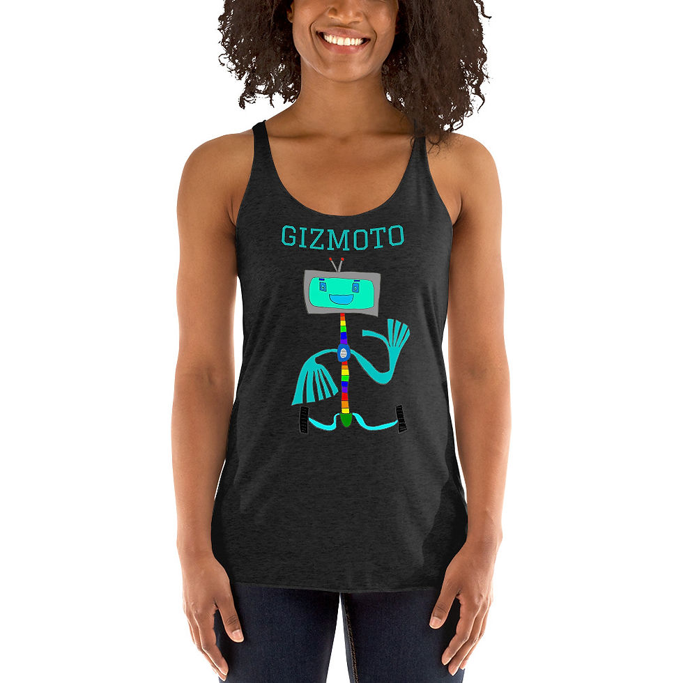 Thumbnail: Women's Racerback Tank -Gizmoto