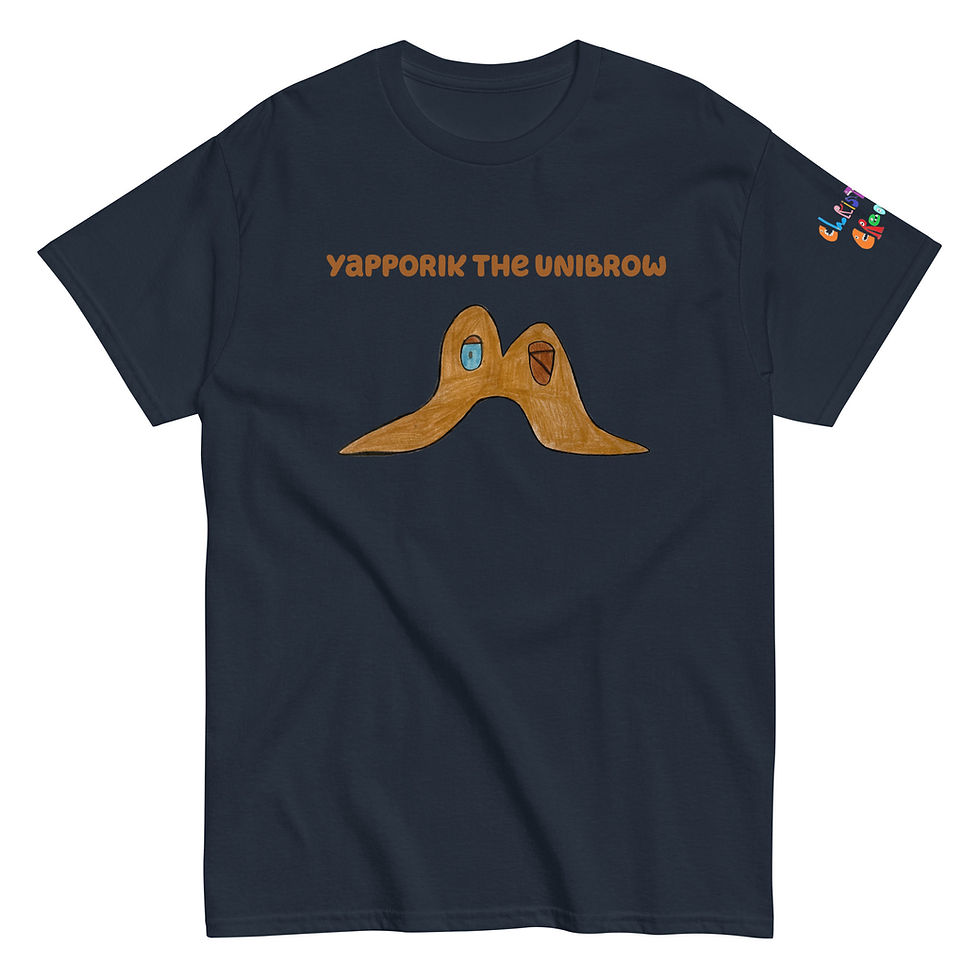 Thumbnail: Men's classic tee_YAPPORIK THE UNIBROW