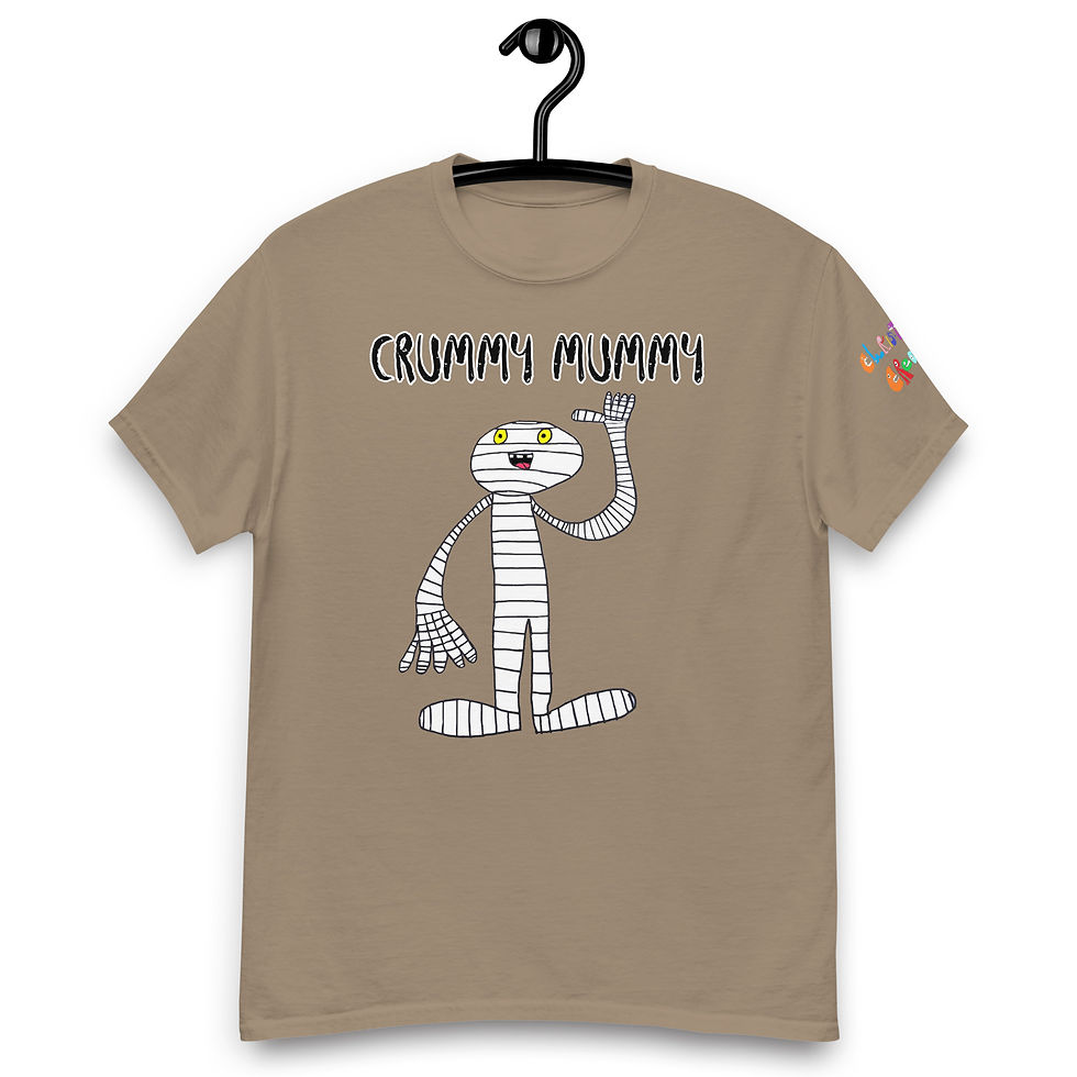 Thumbnail: Men's classic tee-CRUMMY MUMMY