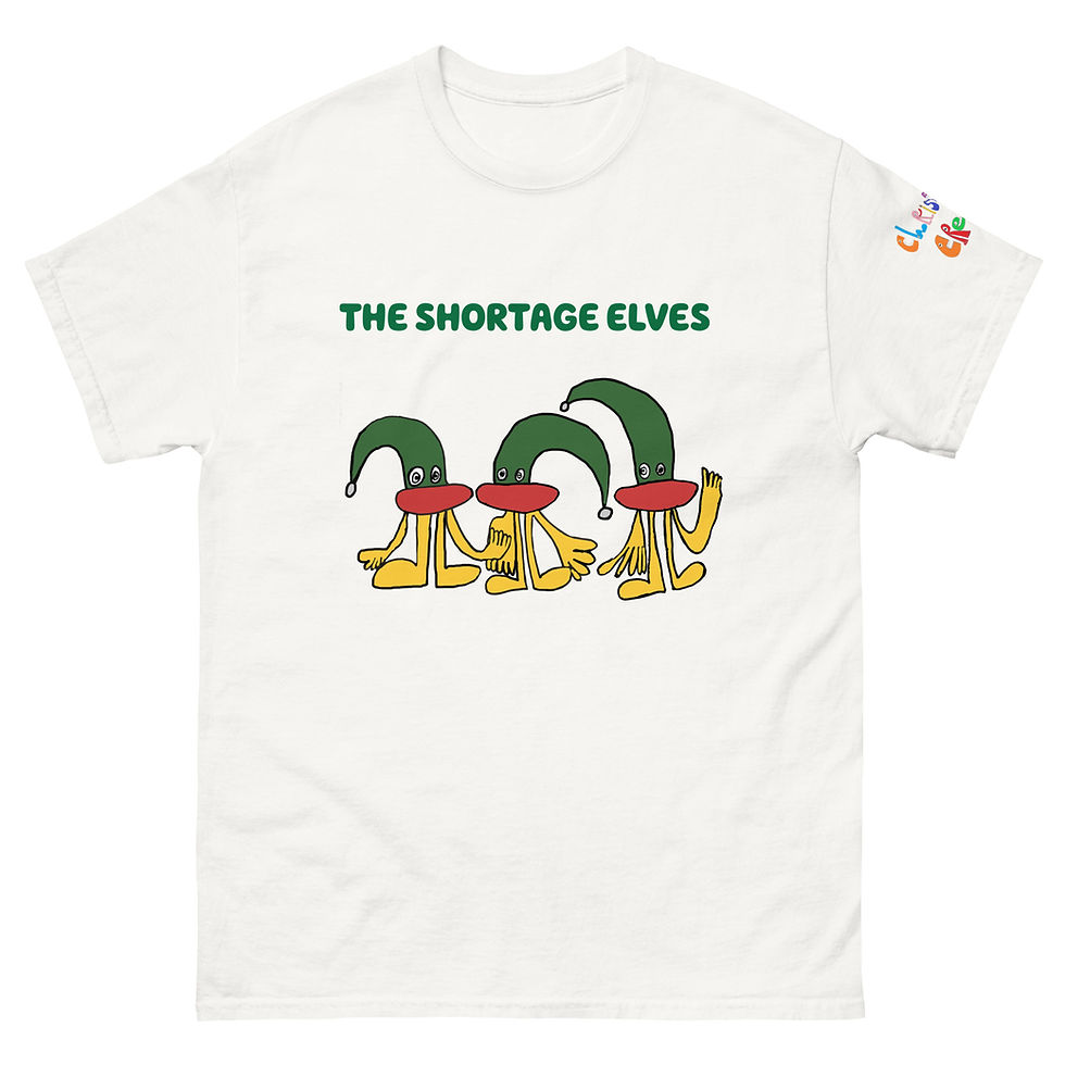 Thumbnail: Men's classic tee-THE SHORTAGE ELVES