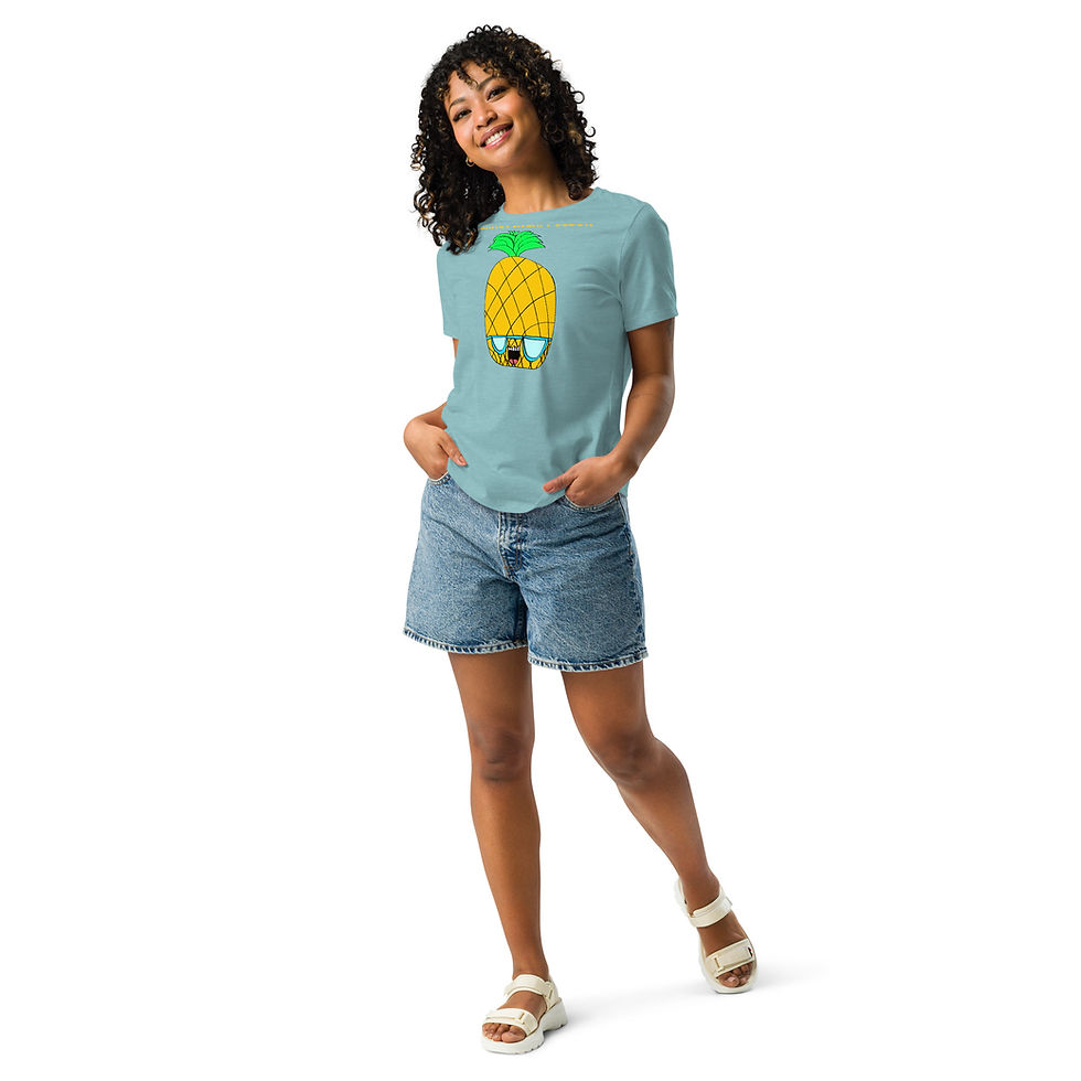 Thumbnail: Women's Relaxed T-Shirt-Pierre Pineaple