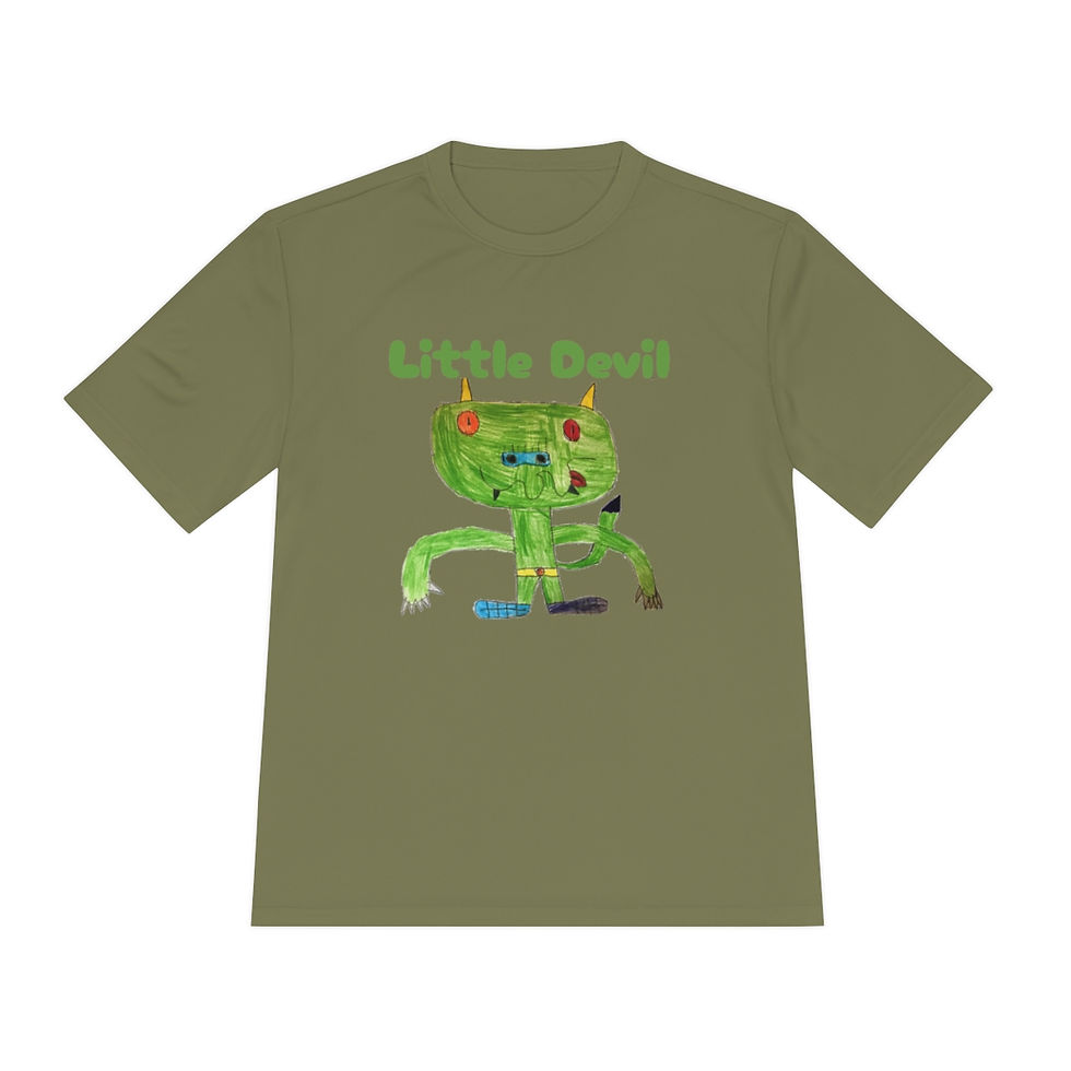 Thumbnail: Unisex Moisture Wicking Tee-Little Devil