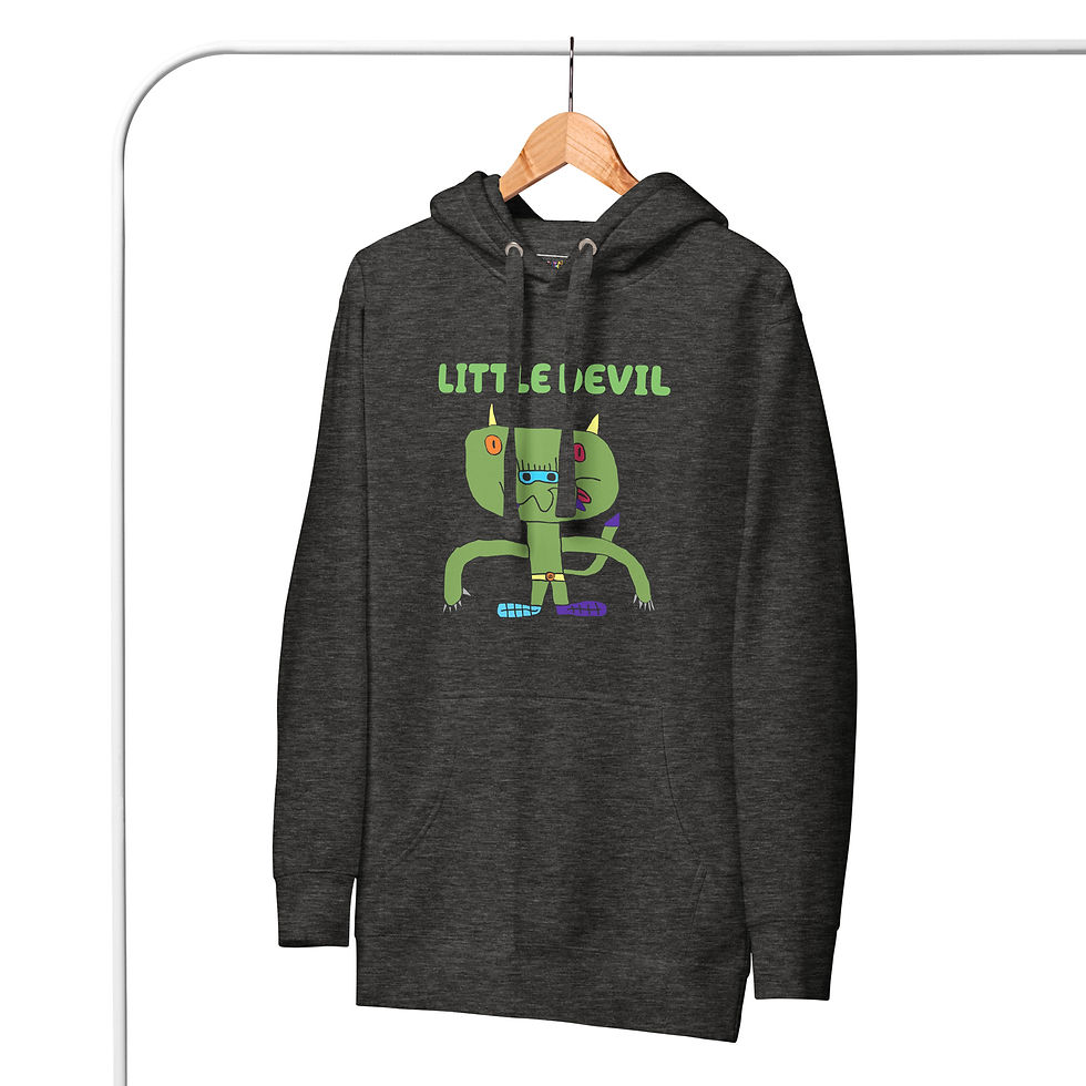 Thumbnail: Unisex Hoodie-little Devil