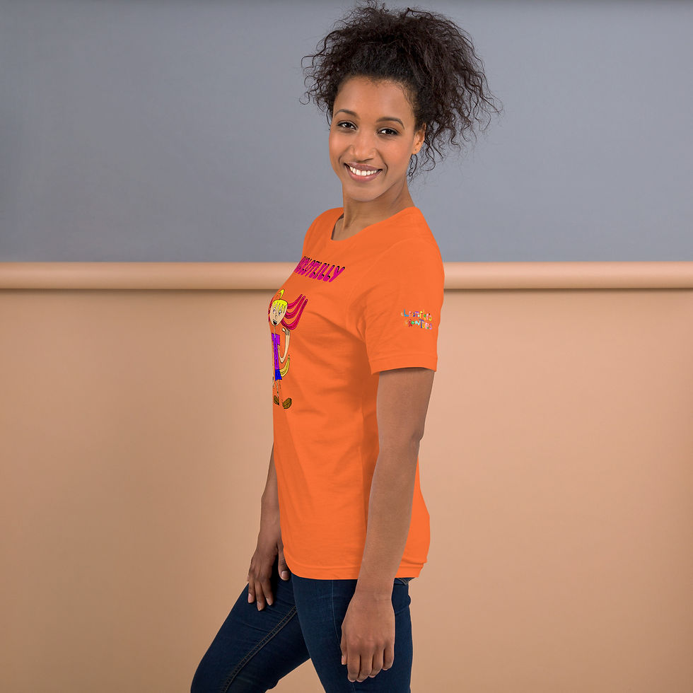 Thumbnail: Unisex t-shirt-AXOLOTLILLY