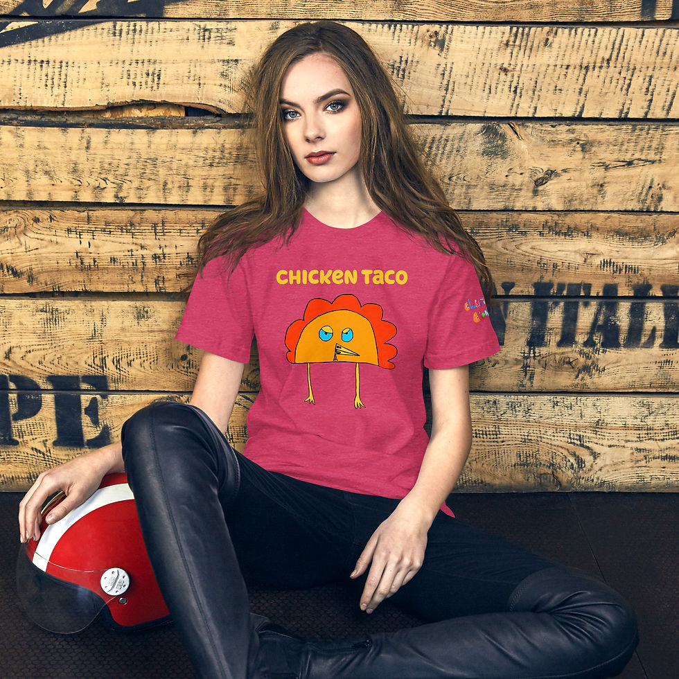 Thumbnail: Unisex t-shirt-Chicken Taco