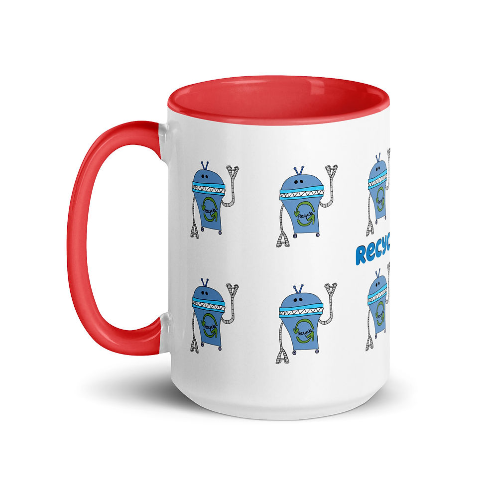 Thumbnail: Mug with Color Inside-RECYCOLOGIST