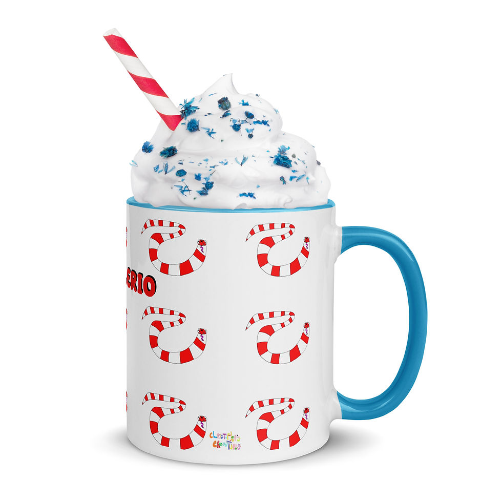 Thumbnail: Mug with Color Inside-SQUIGGLERIO