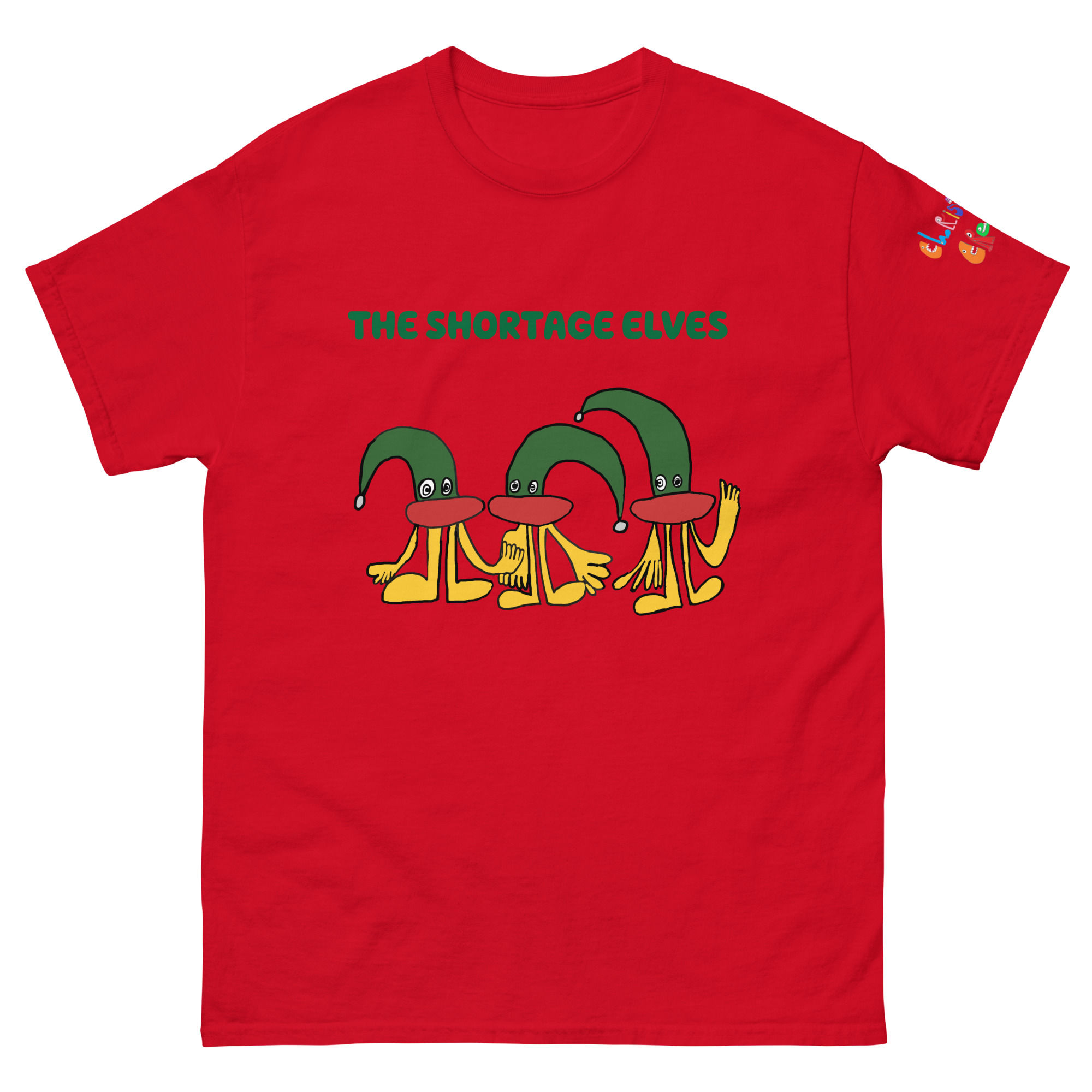 Men's classic tee-THE SHORTAGE ELVES