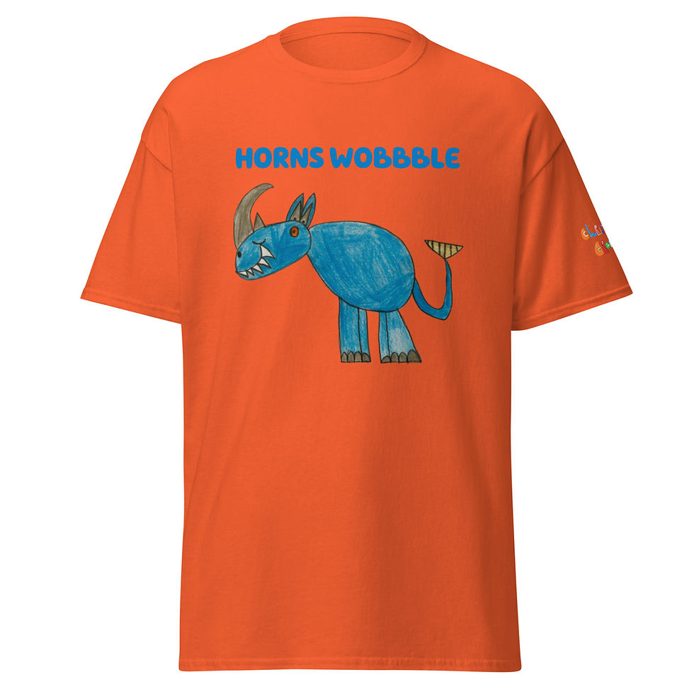 Thumbnail: Men's classic tee-Horns Wobble