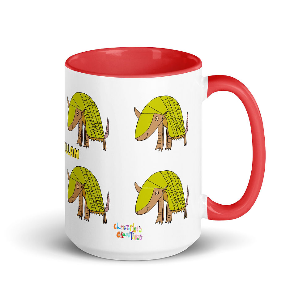 Thumbnail: Mug with Color Inside-ARMADILLAN