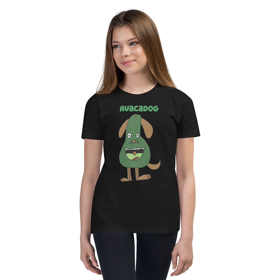 Thumbnail: Youth Short Sleeve T-Shirt-Avacadog