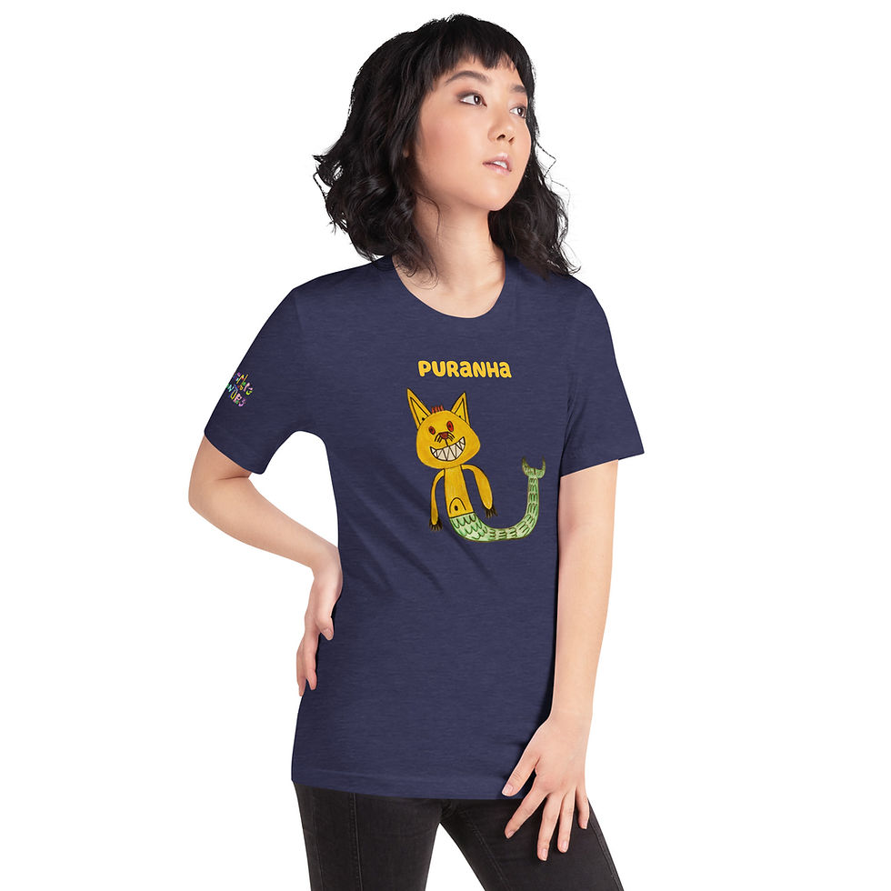 Thumbnail: The Unisex Staple T-Shirt-PURANHA