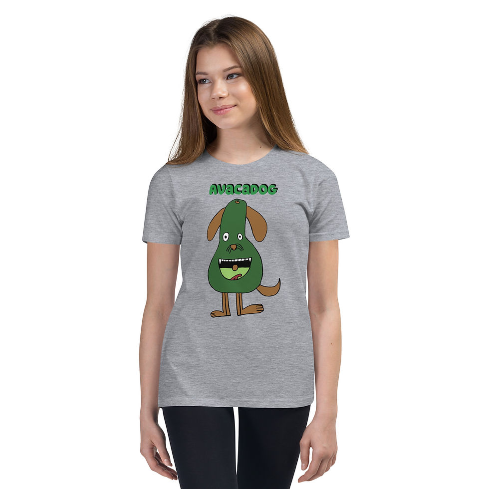 Thumbnail: Youth Short Sleeve T-Shirt-Avacadog