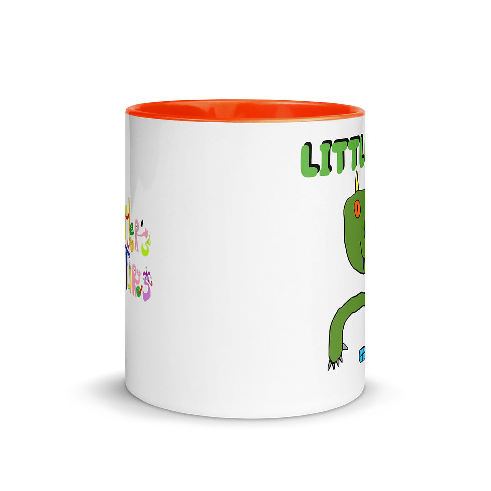 Thumbnail: Little Devil Mug with Color Inside 