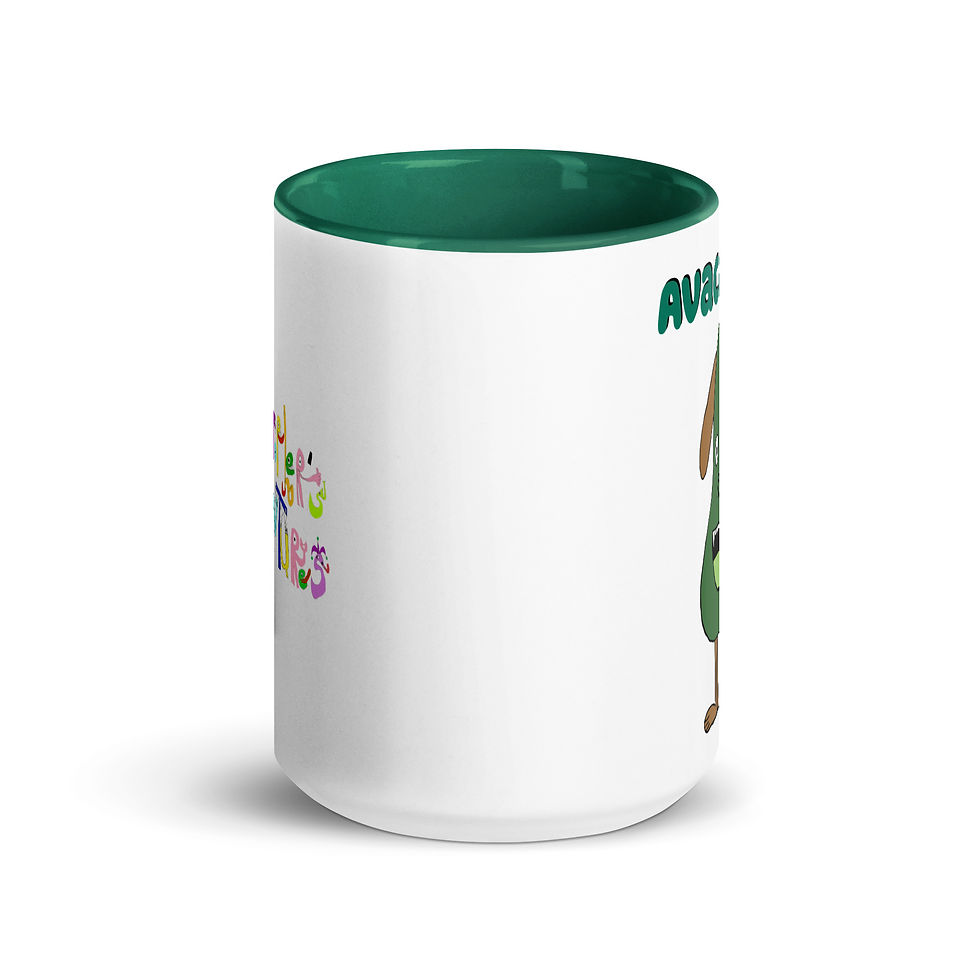 Thumbnail: Avacadog Mug with Color Inside