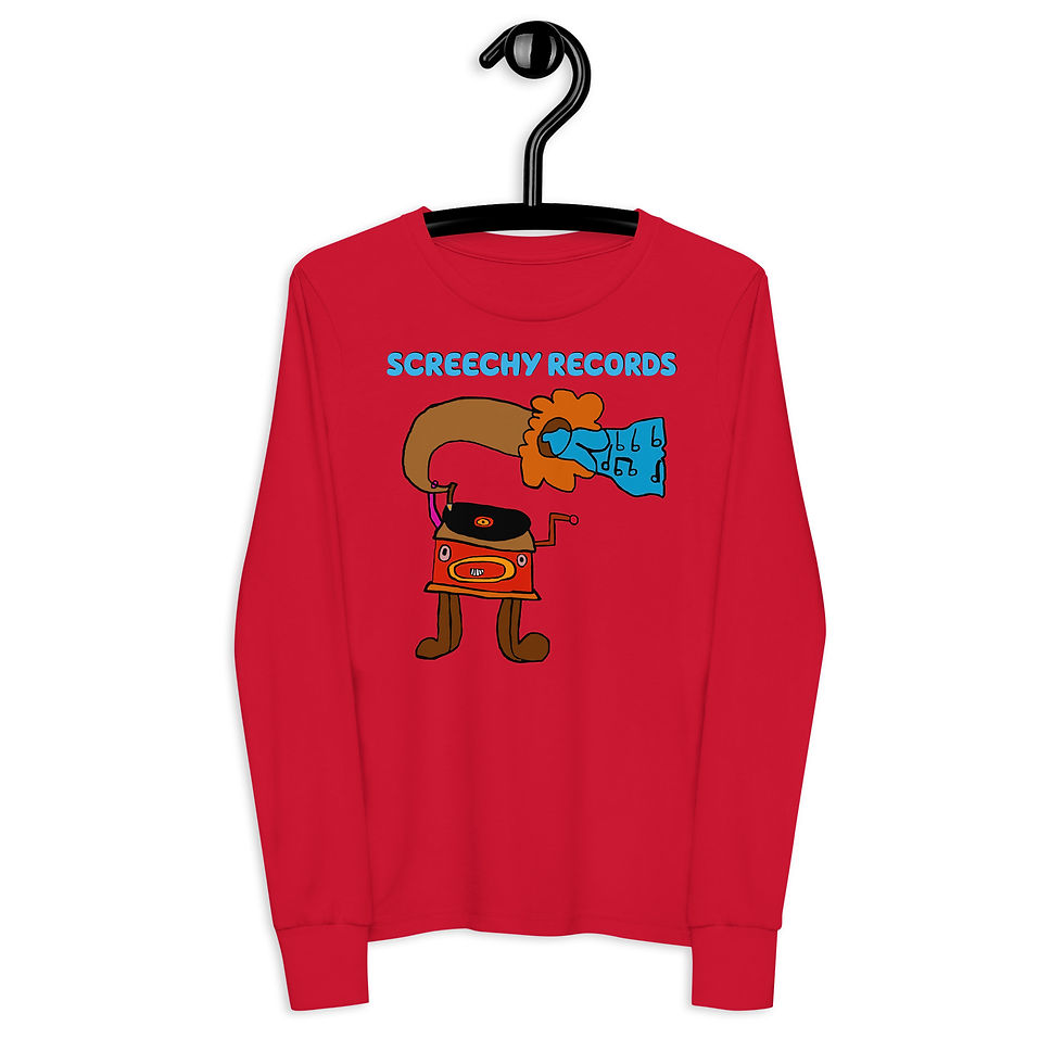 Thumbnail: Youth long sleeve tee-Screechy Records