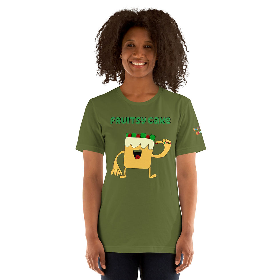 Thumbnail: Unisex t-shirt Fruitsy Cake