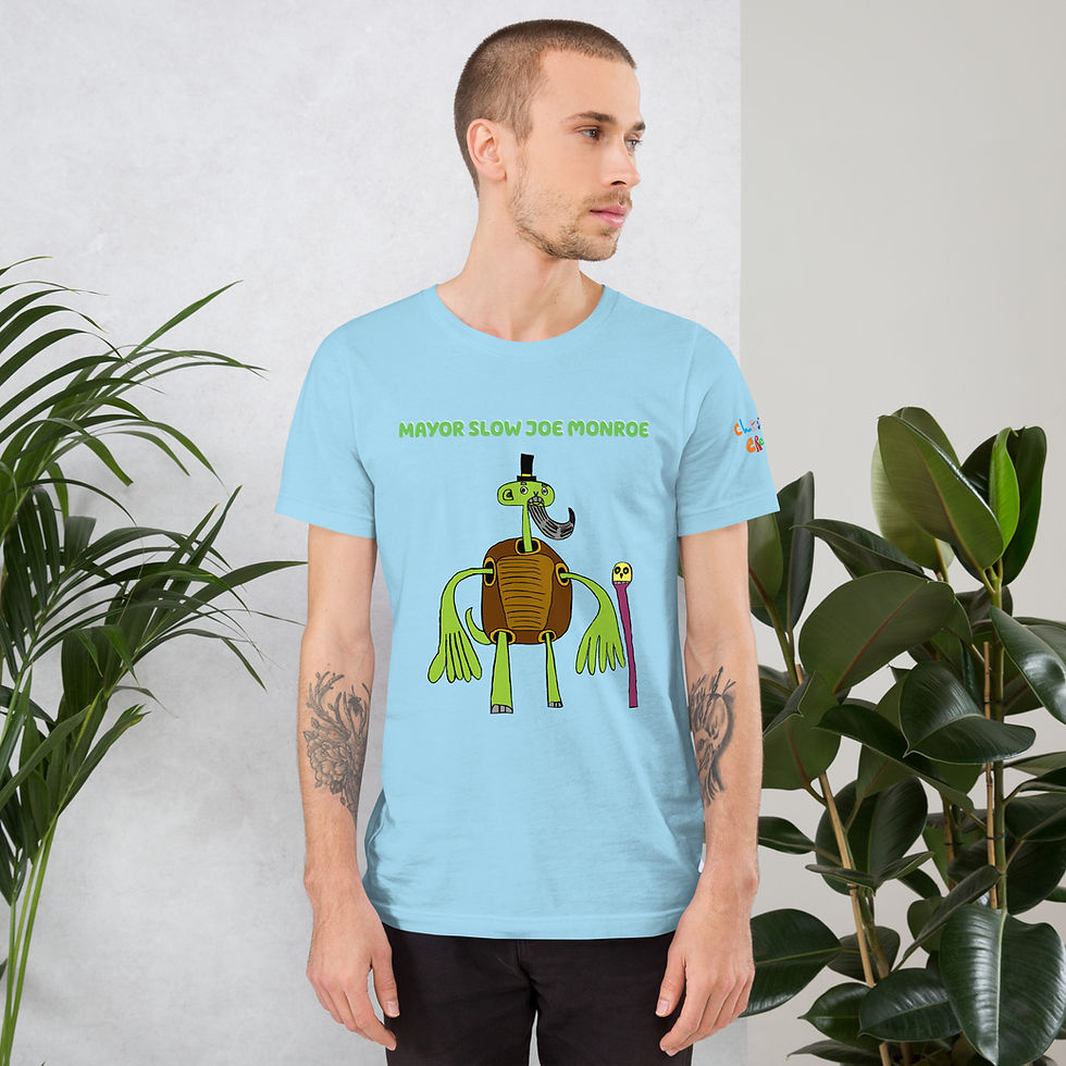 Thumbnail: Unisex t-shirt-Mayor Slow Joe Monroe