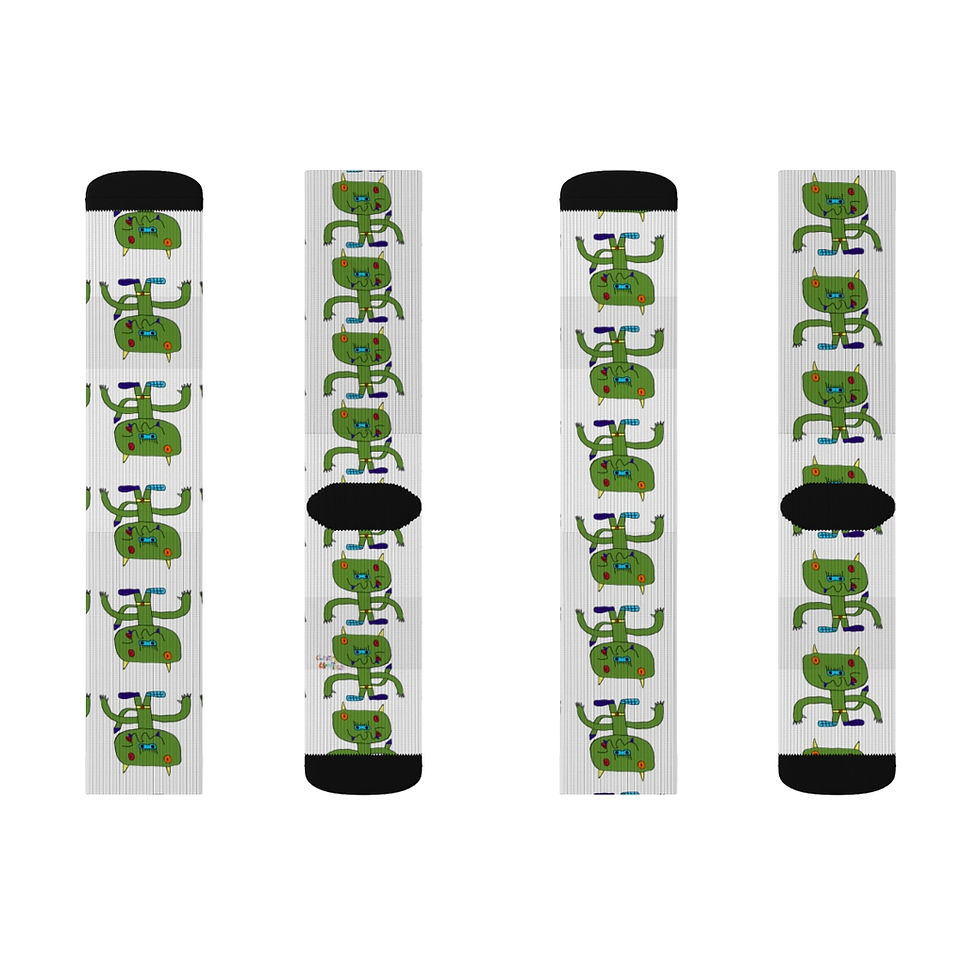 Thumbnail: Sublimation Socks-LITTLE DEVIL