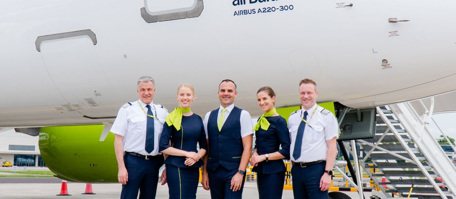 airBaltic piedalās Airbus A220 tūrē Āzijas un Klusā okeāna reģionā