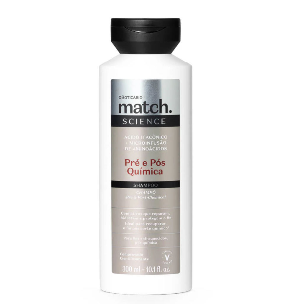 MATCH SCIENCE PRE AND POST-CHEMICAL SHAMPOO